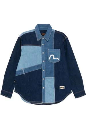 Evisu Uomo, Magliette, Blu, M, new