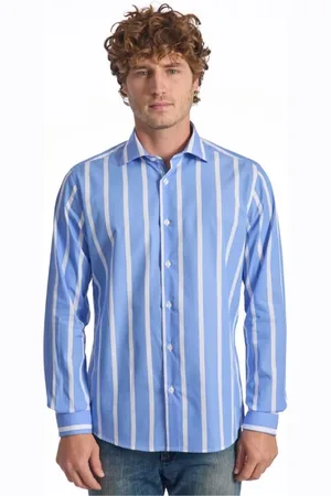 BALDININI Uomo, Magliette, Blu, L, new