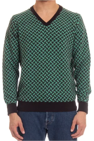 DRUMOHR Uomo, Maglie, Verde, M, new