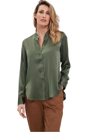 caliban Donna, Camicette , Verde, S, new