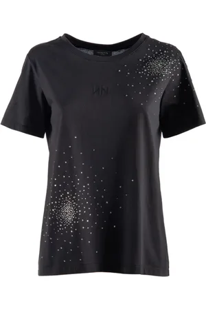 Nenette Donna, Top, Nero, S, new
