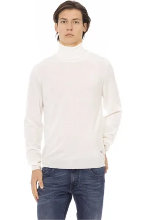 BALDININI Uomo, Maglie, Bianco, L, new