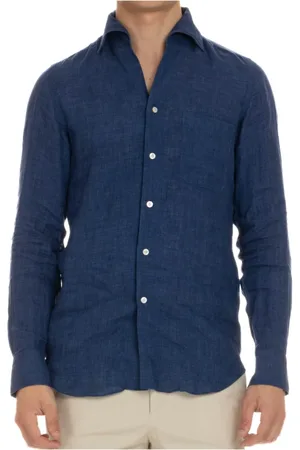Finamore Uomo, Magliette, Blu, XL, new
