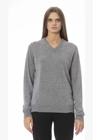 BALDININI Donna, Maglie, Grigio, M, new