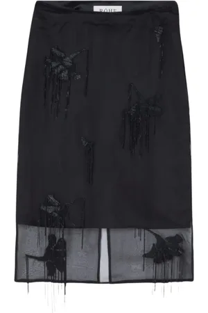 Rohe Donna, Gonne, Nero, M, new