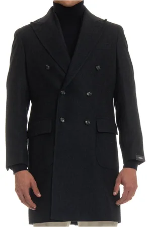 BARBA Uomo, Cappotti, Blu, 2Xl, new