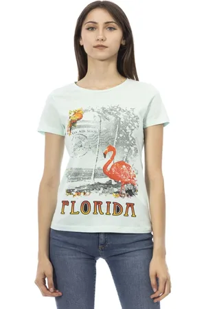 Trussardi Donna, Top, Blu, L, new
