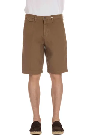 MYTHS Uomo, Pantaloncini, Marrone, L, new