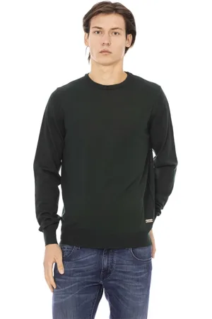 BALDININI Uomo, Maglie, Verde, L, new