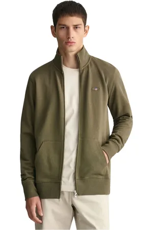 GANT Uomo, Maglie, Verde, L, new