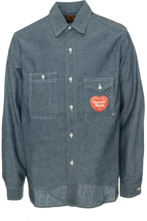 HUMAN MADE Uomo, Magliette, Blu, L, new