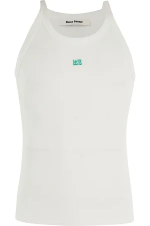 WALES BONNER Uomo, Top, Bianco, M, new