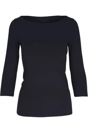 Majestic Donna, Top, Blu, L, new