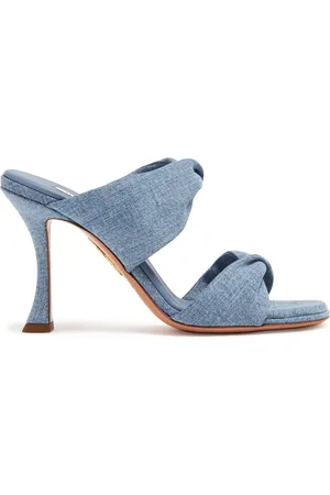 Aquazzura Donna, Scarpe, Blu, 37 EU, new