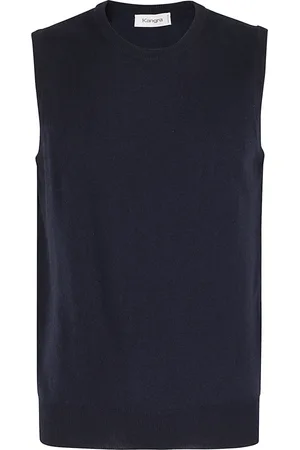 KANGRA CASHMERE Uomo, Maglie, Blu, L, new
