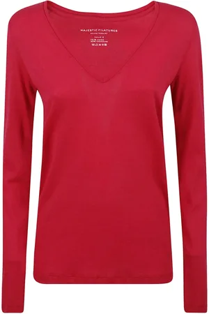 Majestic Donna, Top, Rosa, S, new