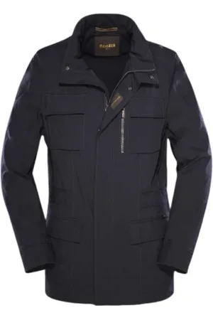 MOORER Uomo, Giacche, Blu, L, new