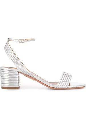 Aquazzura Donna, Scarpe, Grigio, 35 EU, new