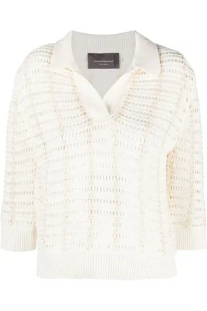 LORENA ANTONIAZZI Donna, Top, Bianco, 2Xs, new