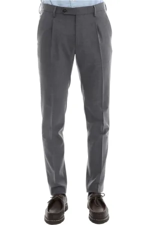 Berwich Uomo, Pantaloni, Grigio, M, new