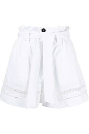 LORENA ANTONIAZZI Donna, Pantaloncini, Bianco, S, new