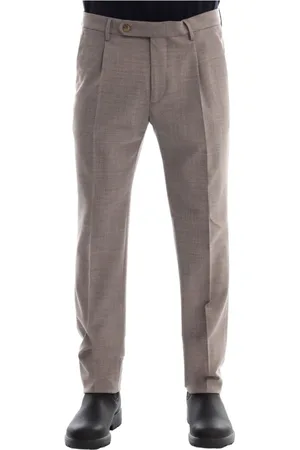 Berwich Uomo, Pantaloni, Marrone, 2Xl, new