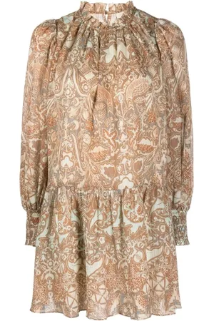 ULLA JOHNSON Donna, Abiti, Marrone, XS, new