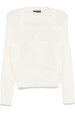LORENA ANTONIAZZI Donna, Maglie, Bianco, XS, new