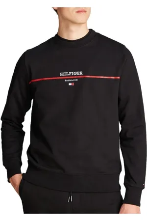 Tommy Hilfiger Uomo, Maglie, Nero, S, new