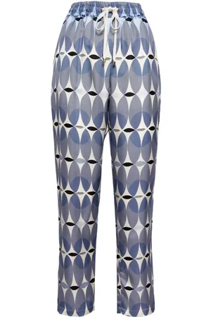 LORENA ANTONIAZZI Donna, Pantaloni, Blu, L, new