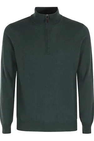 KANGRA CASHMERE Uomo, Maglie, Verde, M, new