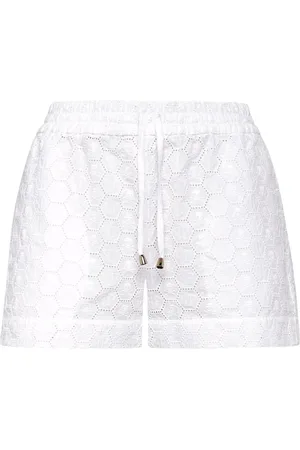 Philipp Plein Donna, Pantaloncini, Bianco, L, new