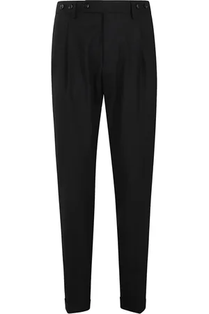 Berwich Uomo, Pantaloni, Nero, XS, new