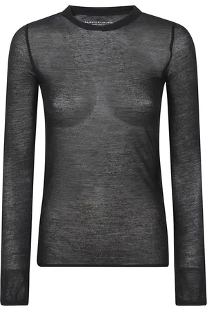 Majestic Donna, Top, Nero, L, new