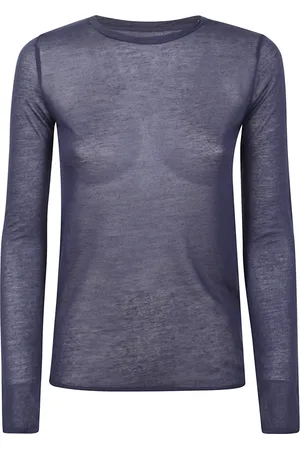 Majestic Donna, Top, Blu, L, new