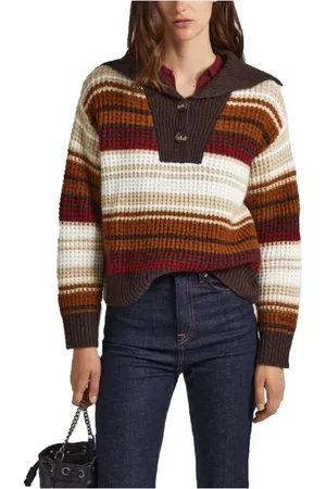 Pepe Jeans Donna, Maglie, Multicolore, L, new