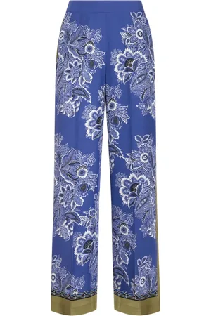 Etro Donna, Pantaloni, Blu, M, new