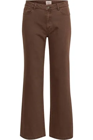 Saint Tropez Donna, Jeans, Marrone, M, new