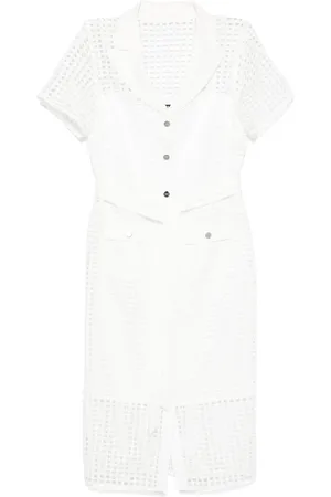 DKNY Donna, Abiti, Bianco, S, new