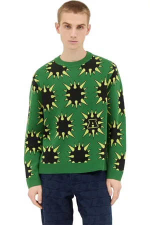 AWAKE NY Uomo, Maglie, Verde, L, new