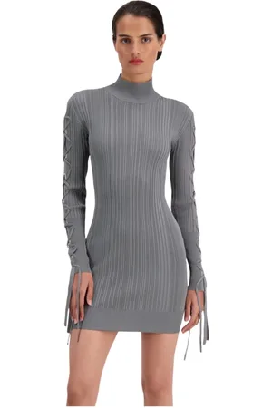 Hervé Léger Donna, Abiti, Grigio, M, new