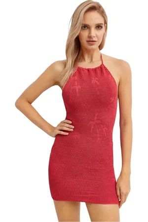 Bond Eye Donna, Abiti, Rosso, Taglia unica, new