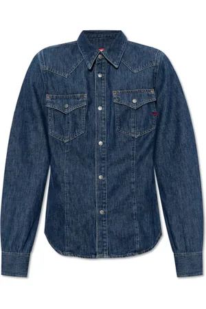 Diesel Donna, Camicette , Blu, M, new