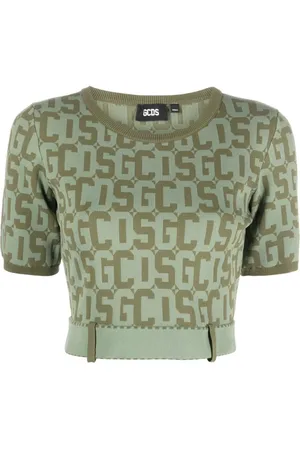 GCDS Donna, Maglie, Verde, S, new