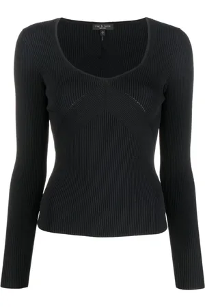 RAG&BONE Donna, Maglie, Nero, L, new