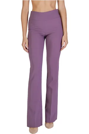 SANDRO FERRONE Donna, Pantaloni, Viola, L, new