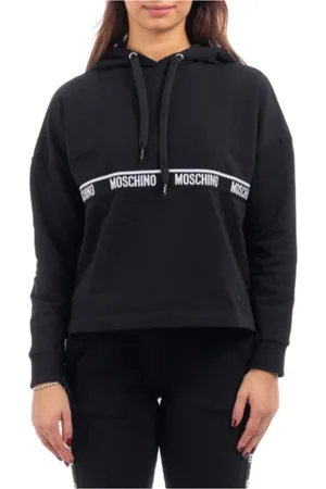 Moschino Donna, Felpe, Nero, S, new