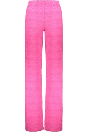 Marine Serre Donna, Pantaloni, Rosa, S, new