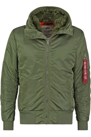Alpha Industries Uomo, Giacche, Verde, S, new