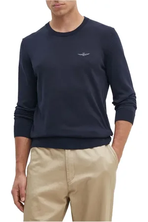 Aeronautica Militare Uomo, Maglie, Blu, M, new